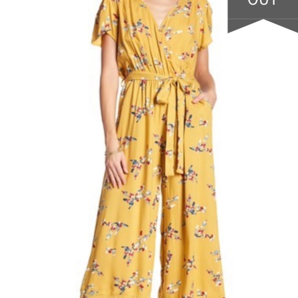 Floral jumpsuit
